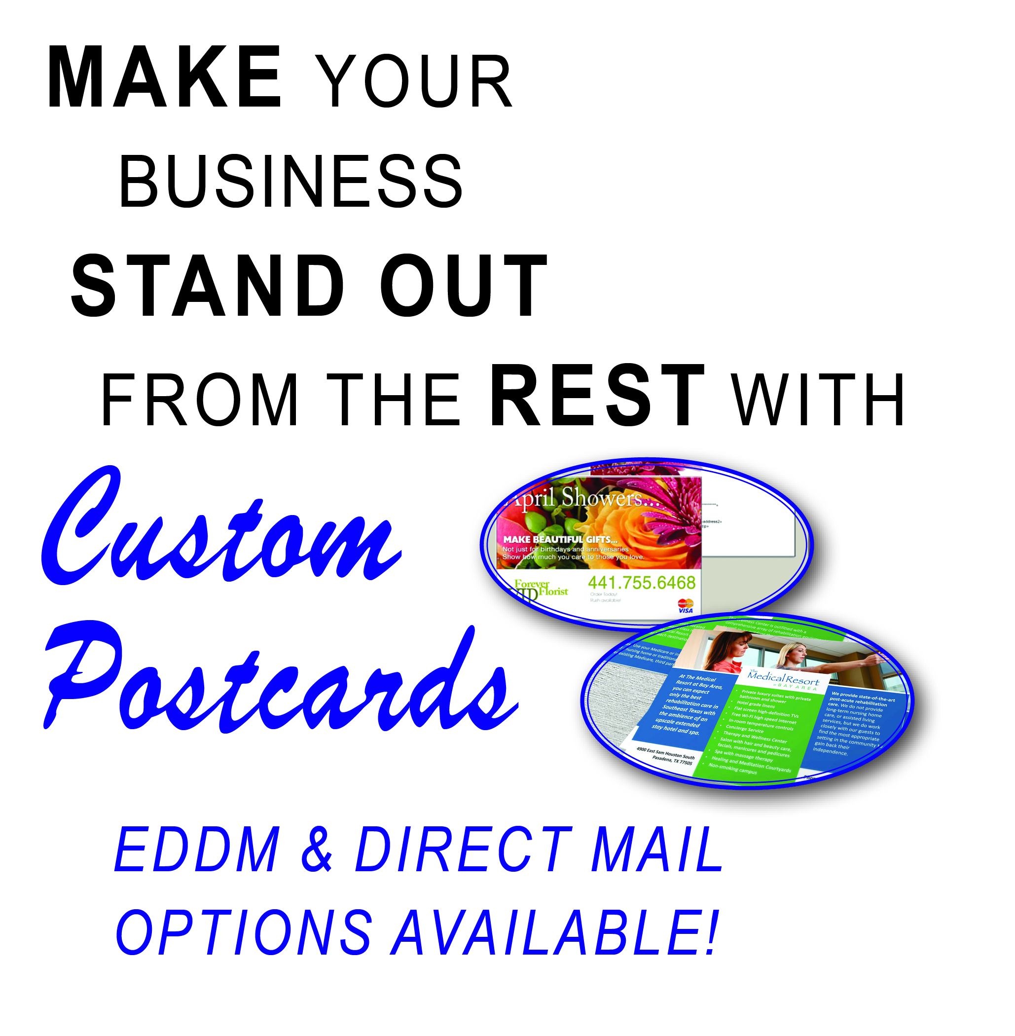 Full Color Postcards | EDDM and Direct Mailing