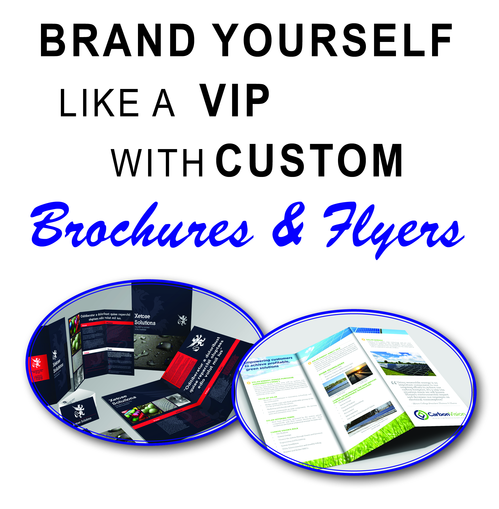 Brochures & Flyers | Full Color Brochures & Flyers - Max Printing and Copy